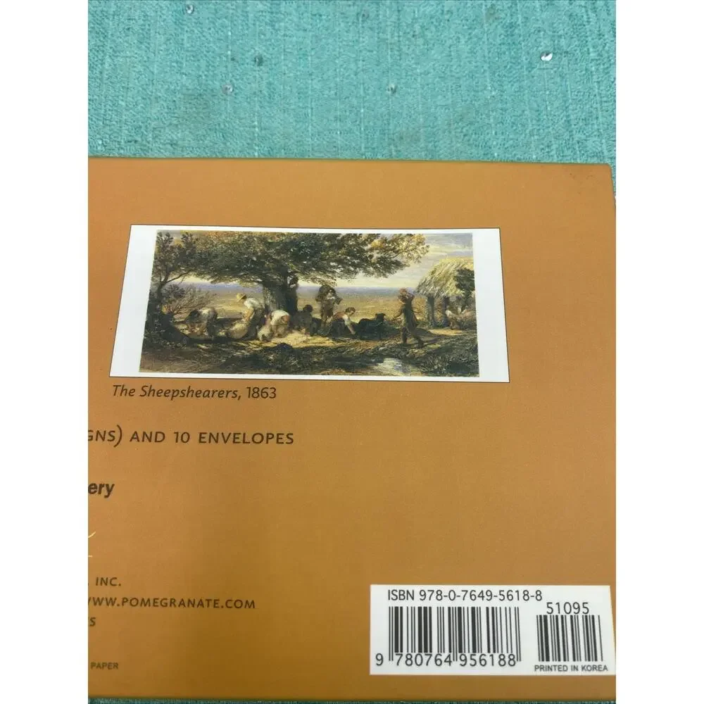 Samuel Palmer: A Folio of Notecards Pomegranate Manchester Art Gallery Art Cards
